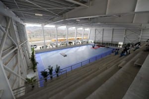 En Haití están construyendo infraestructura deportiva.