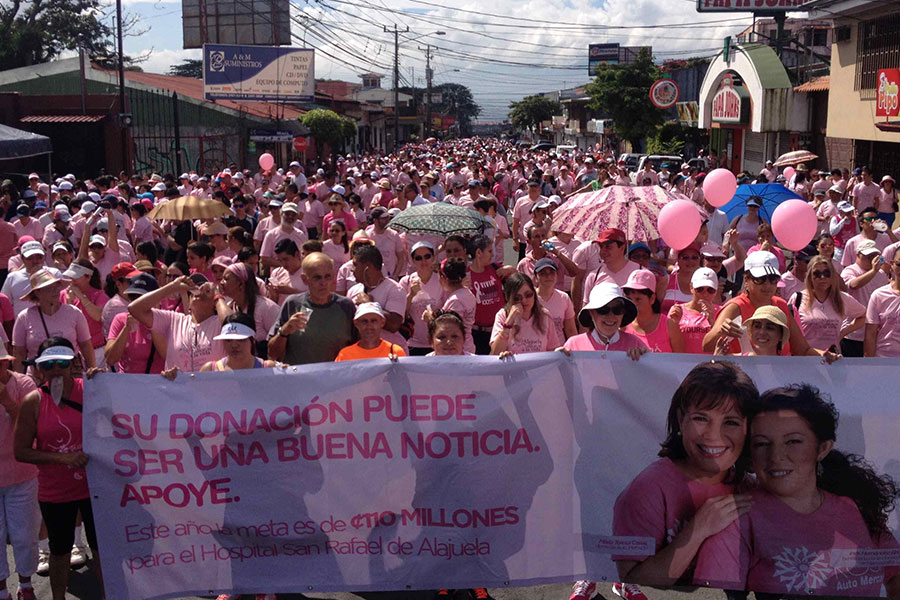 Movimiento Rosa ha entregado más de ¢815 millones para la lucha contra el cáncer de mama