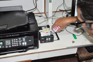 Los personeros de la Isla del Coco podrán imprimer sin necesidad de recargar la tinta.