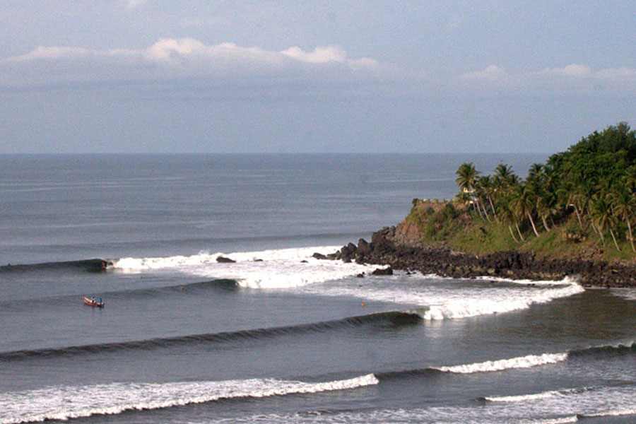 Circuito latino de surf a El Salvador