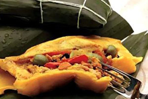 El tamal no puede faltar en Navidad.