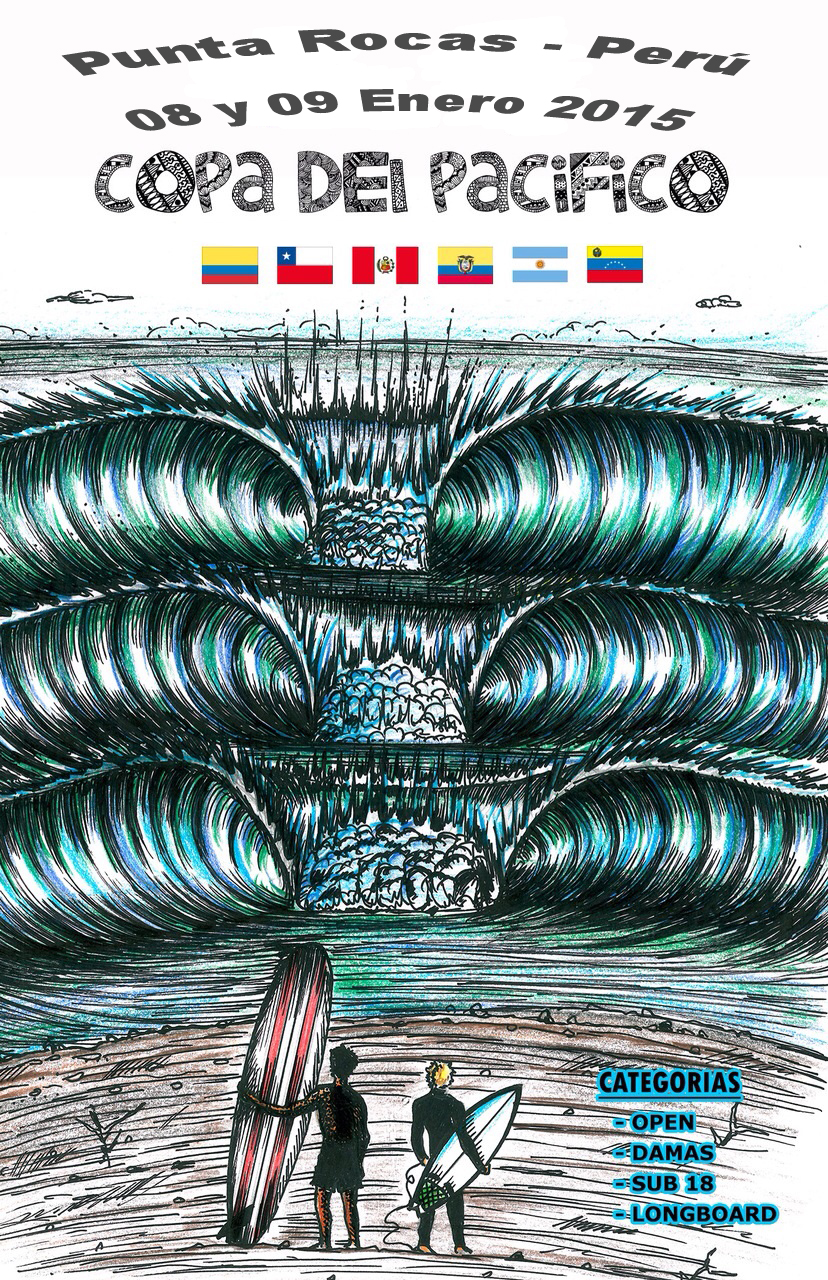 El circuito latino de surf comienza el 15 de enero en Punta Rocas, Perú