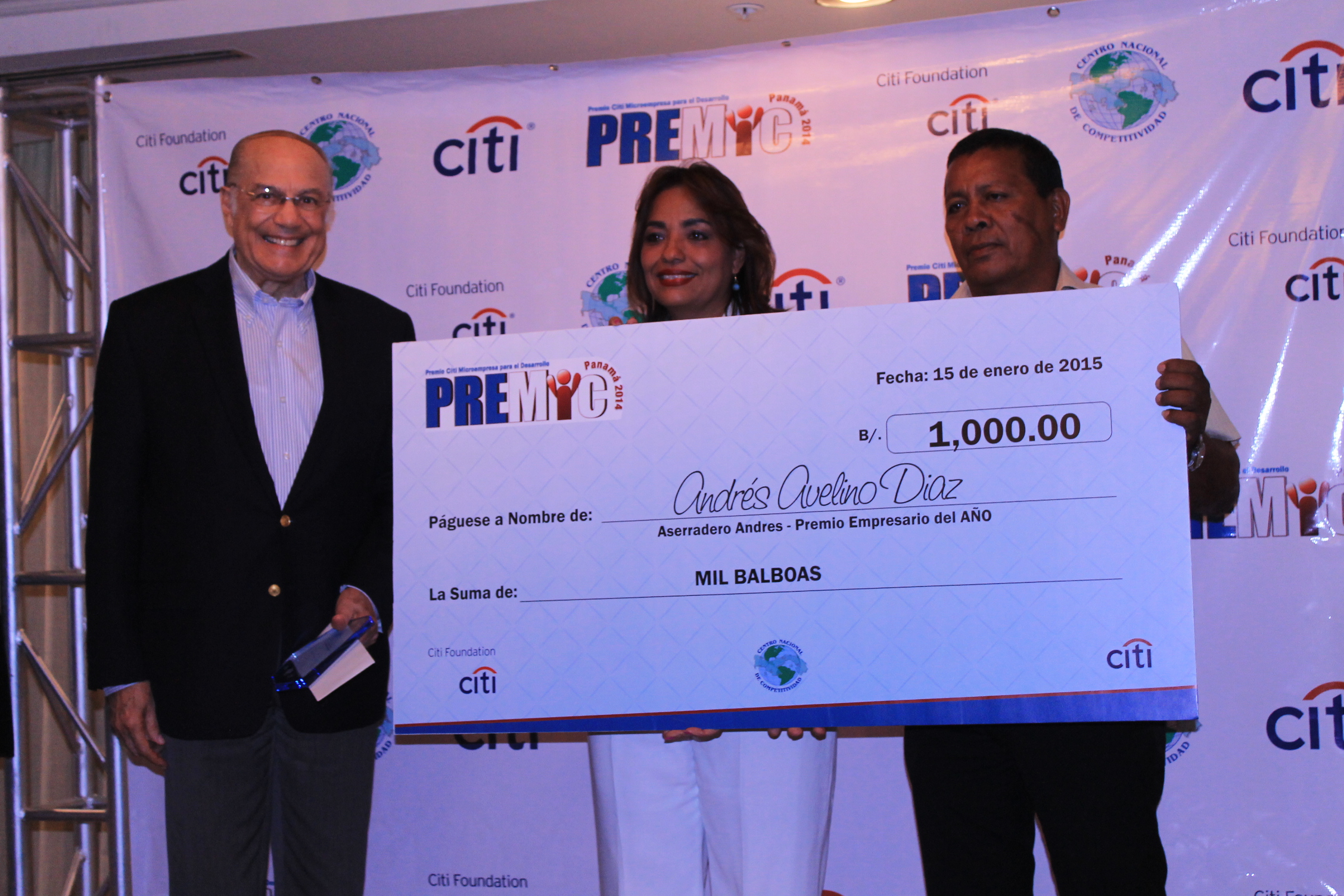 Fundación Citi realiza premiación de Premic 2014