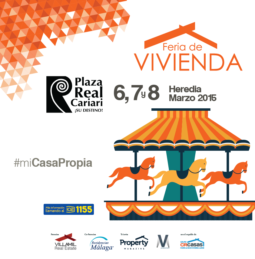 Feria de Vivienda en Plaza Real Cariari, del 6 al 8 de marzo en Costa Rica