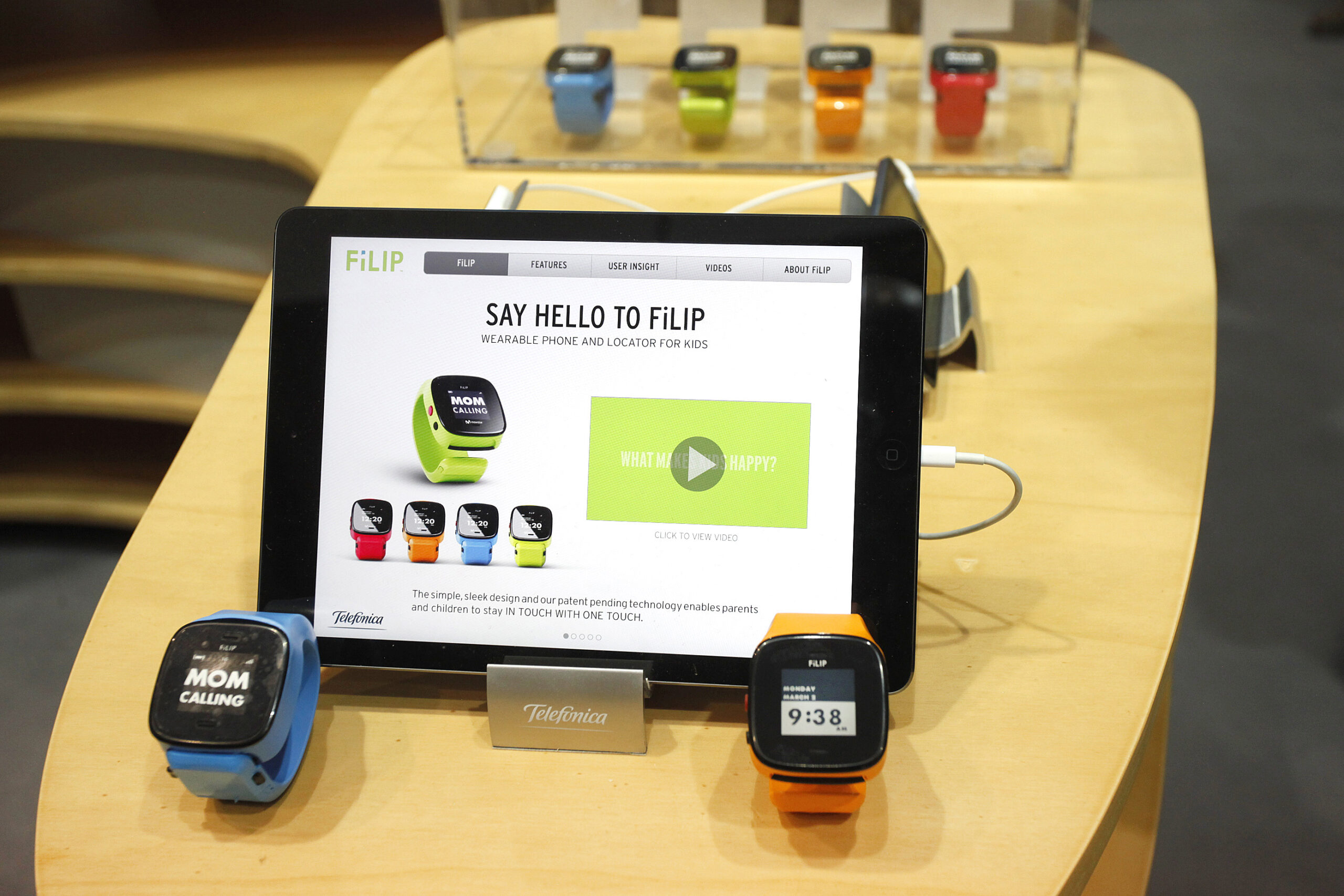 Telefónica comercializará el smartwatch para los más pequeños