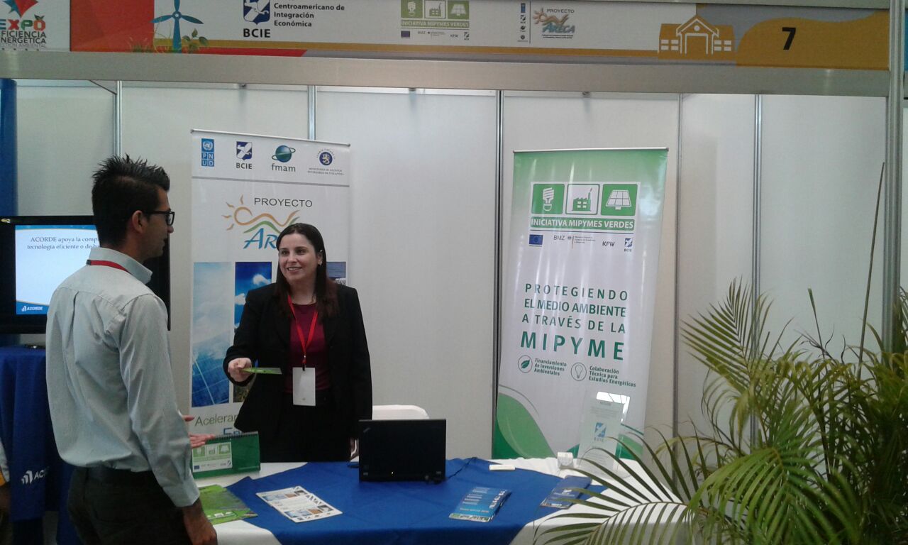 Iniciativa Mipymes Verdes del BCIE en I Expo Eficiencia Energética