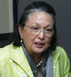 María Mercedes Girón de Blank, presidenta del Consejo de Administración de ‘Prensa Libre’.