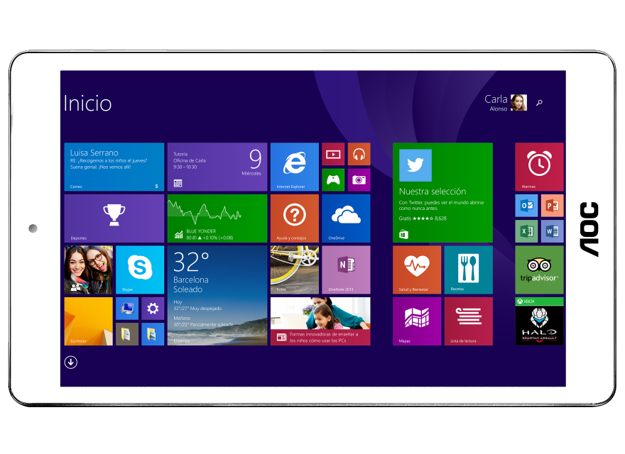 Tableta con Windows 8.1 llega al mercado