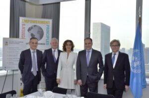 La ONU entregó los Premios de Liderazgo de WEPs de 2015.