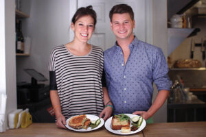 Vanessa y Adam empezaron a hablar del mundo de los quesos nada más conocerse.