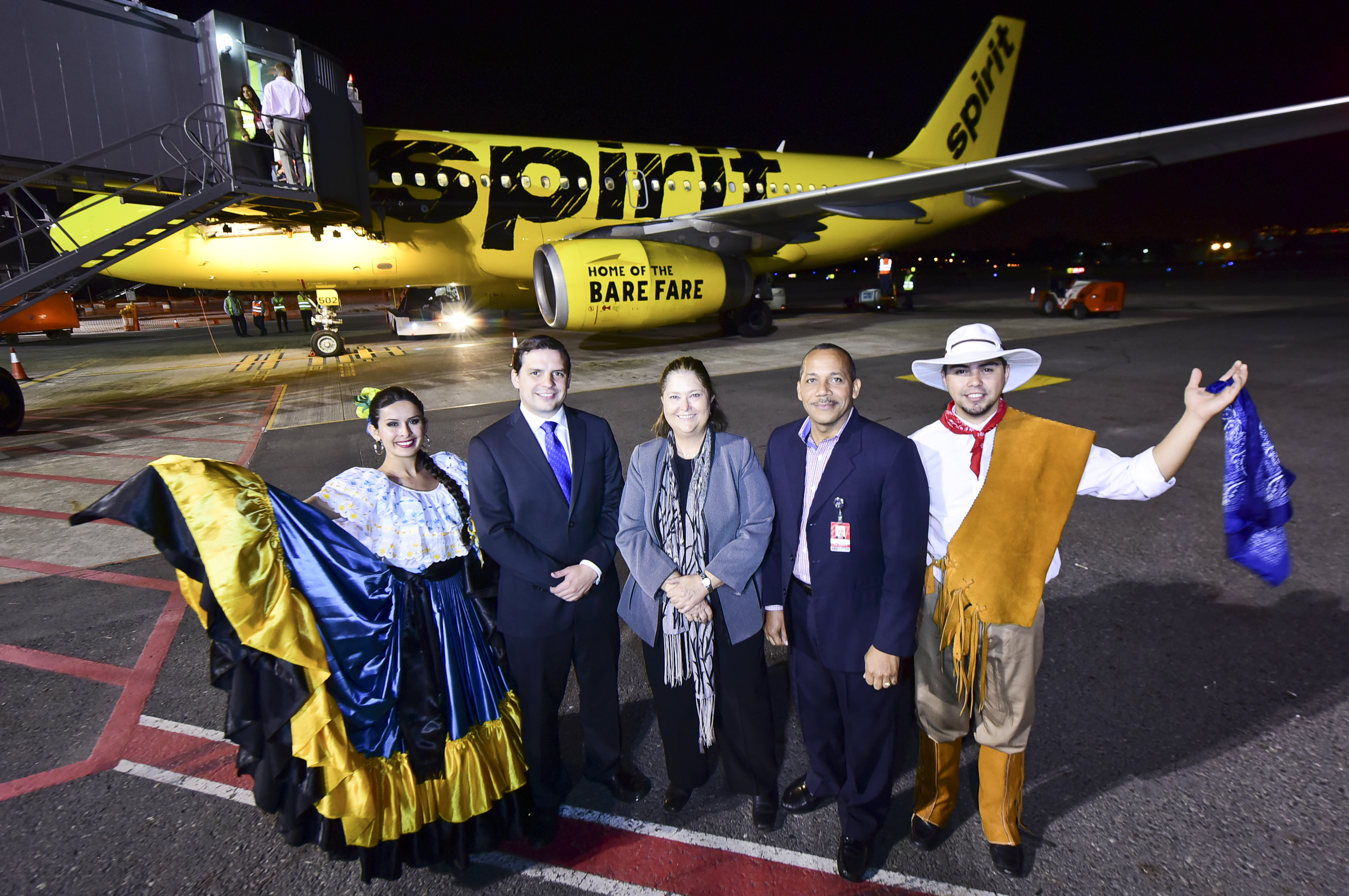Spirit Airlines inauguró ruta Houston- San José