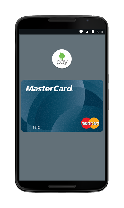 MasterCard y Android Pay ofrecerán pagos móviles a usuarios de Android