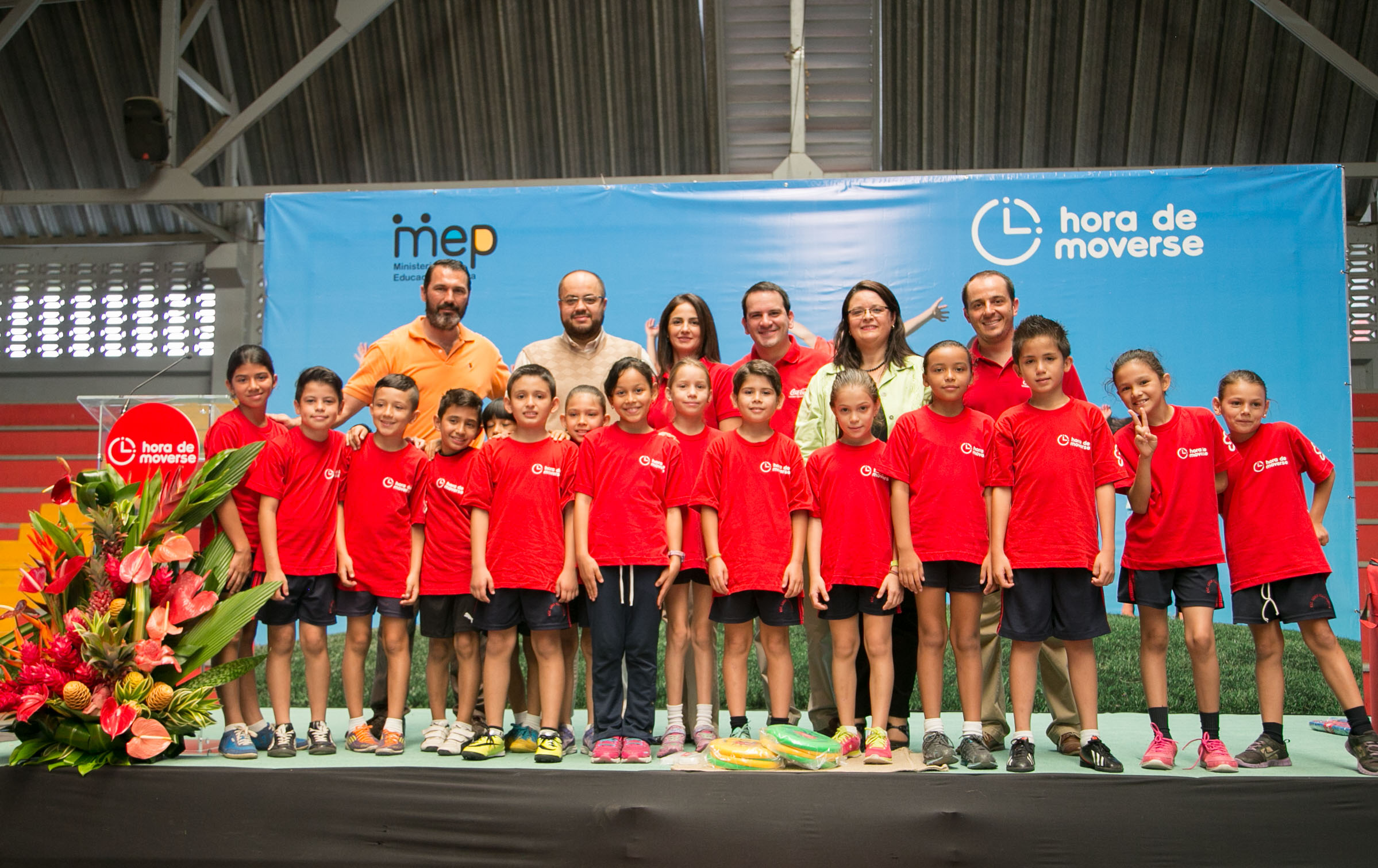 Llegó la Hora de Moverse para estudiantes costarricenses