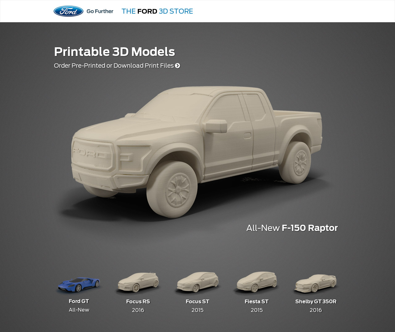 Ford es la primera empresa automotriz que abre una tienda 3D
