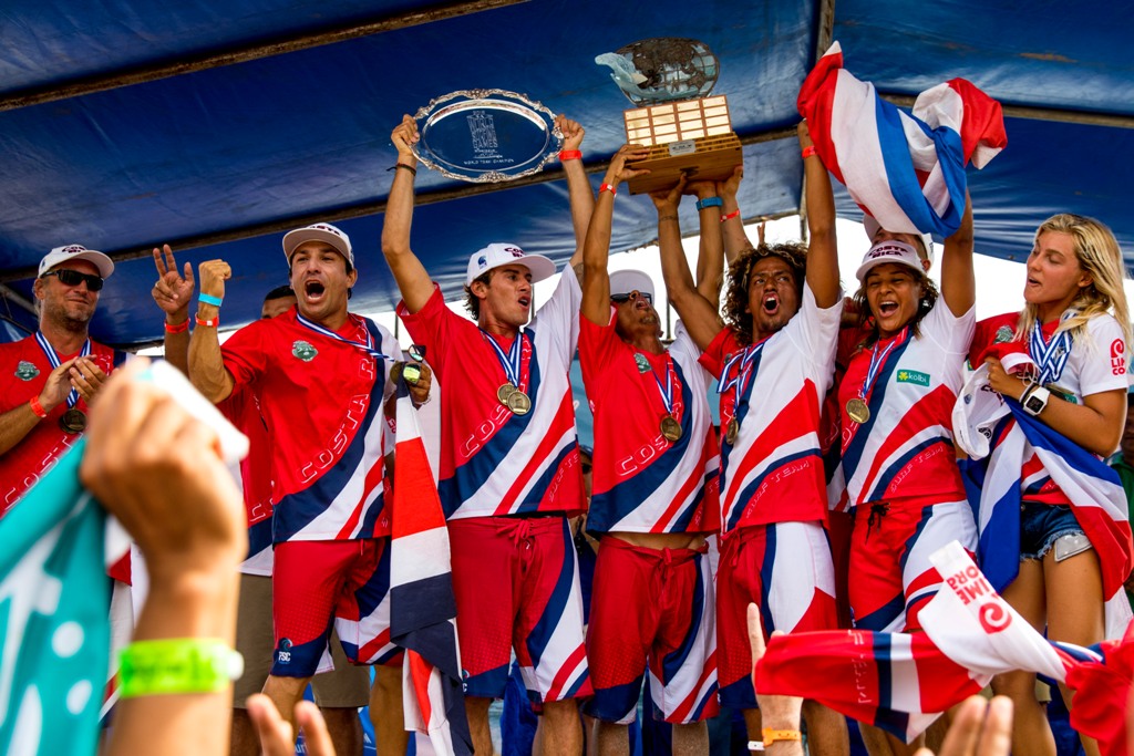 Costa Rica ganó Campeonato Mundial de Surf