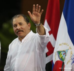 Don Miguel se reunió con el presidente de Nicaragua, Daniel Ortega, a petición del presidente de Honduras.