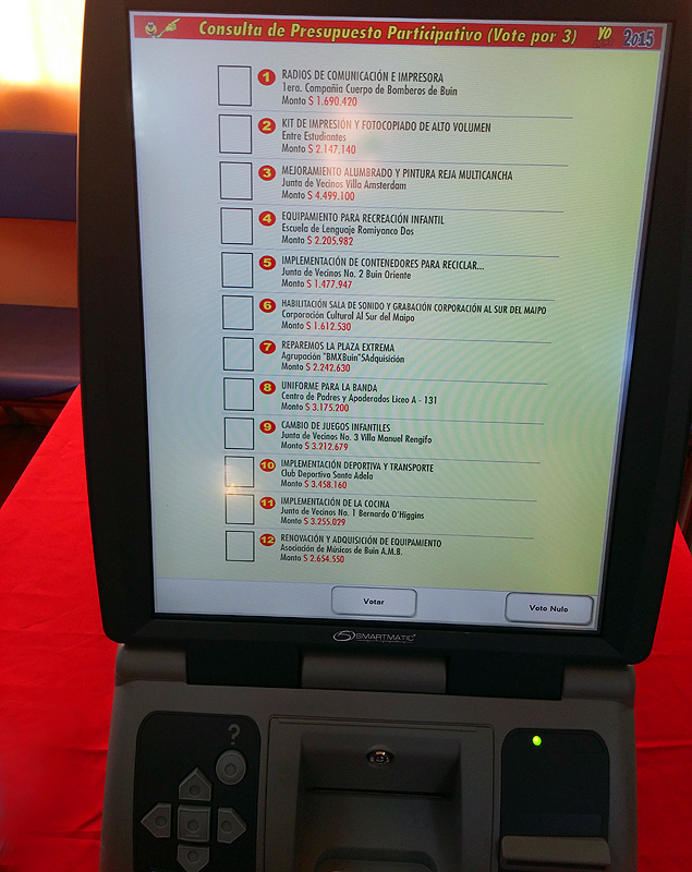 Voto electrónico fortalece la participación ciudadana