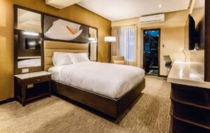 Habitación Hilton Garden Inn Guatemala.