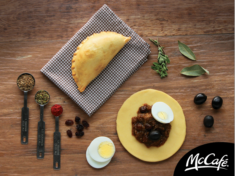 McCafé presenta las nuevas empanadas chilenas en Guatemala