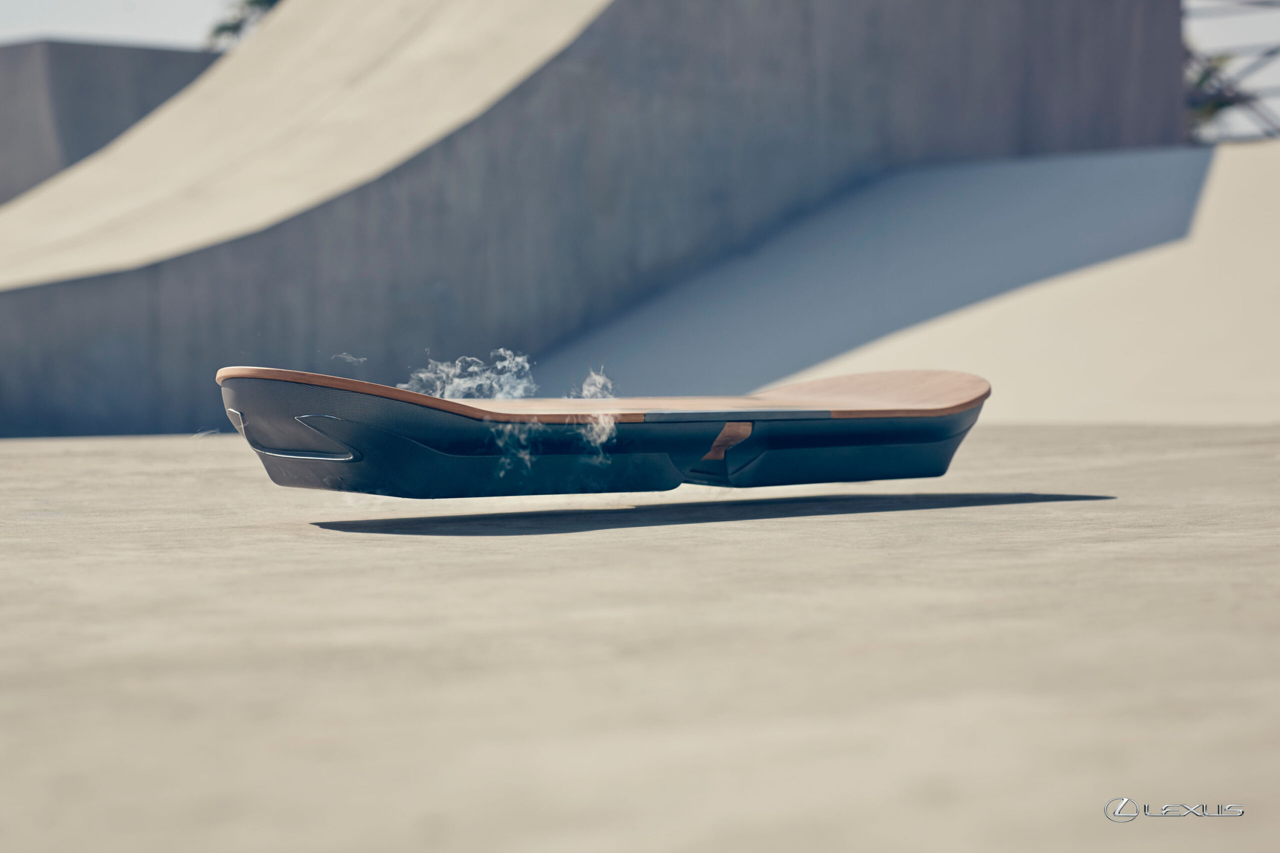 Lexus Hoverboard sobrepasa lo posible