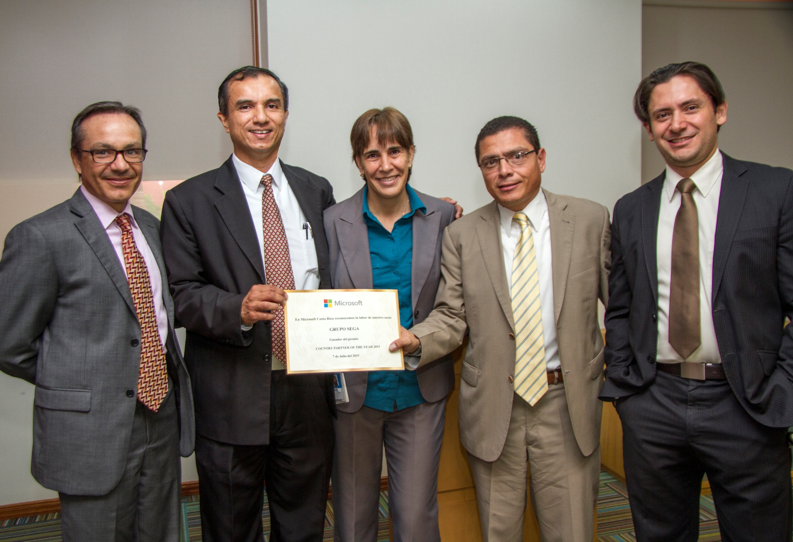 Segacorp recibe reconocimiento por parte de Microsoft en WPC 2015