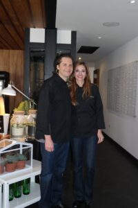 Roberto y Olivia de la Fuente chefs de Clio's.