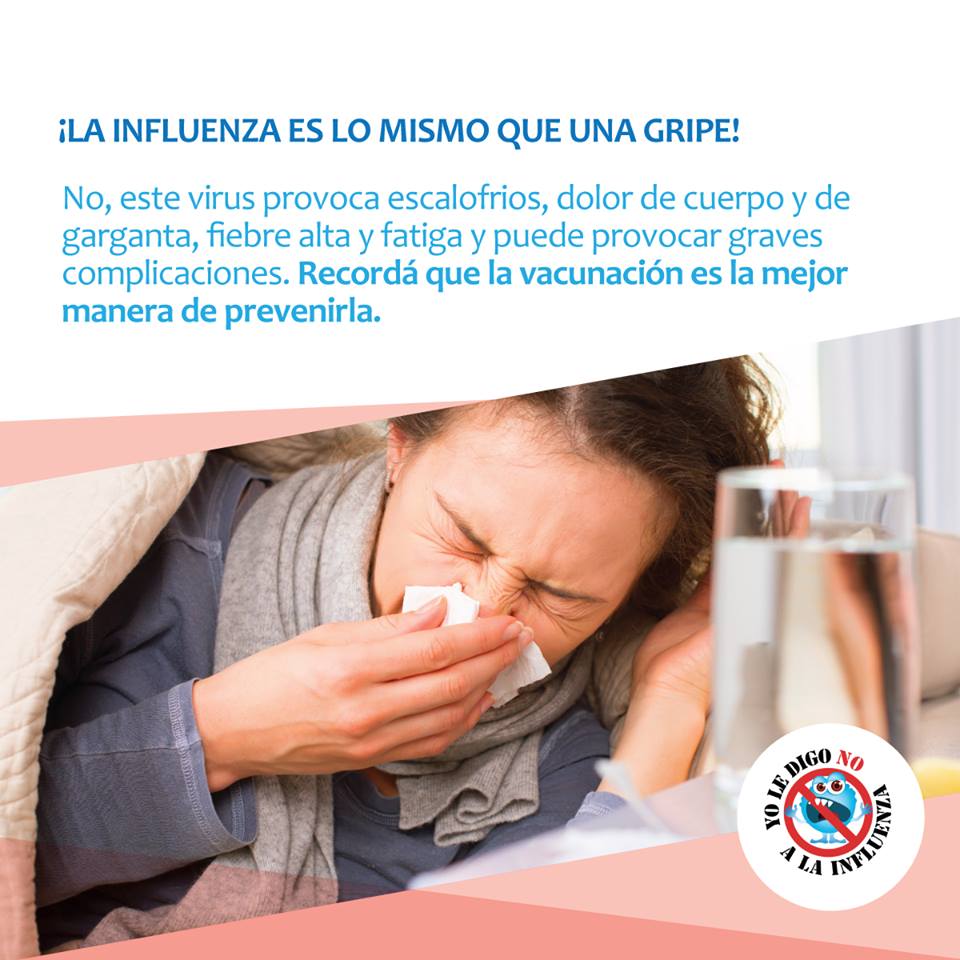 Una persona por minuto se enferma por influenza en el mundo