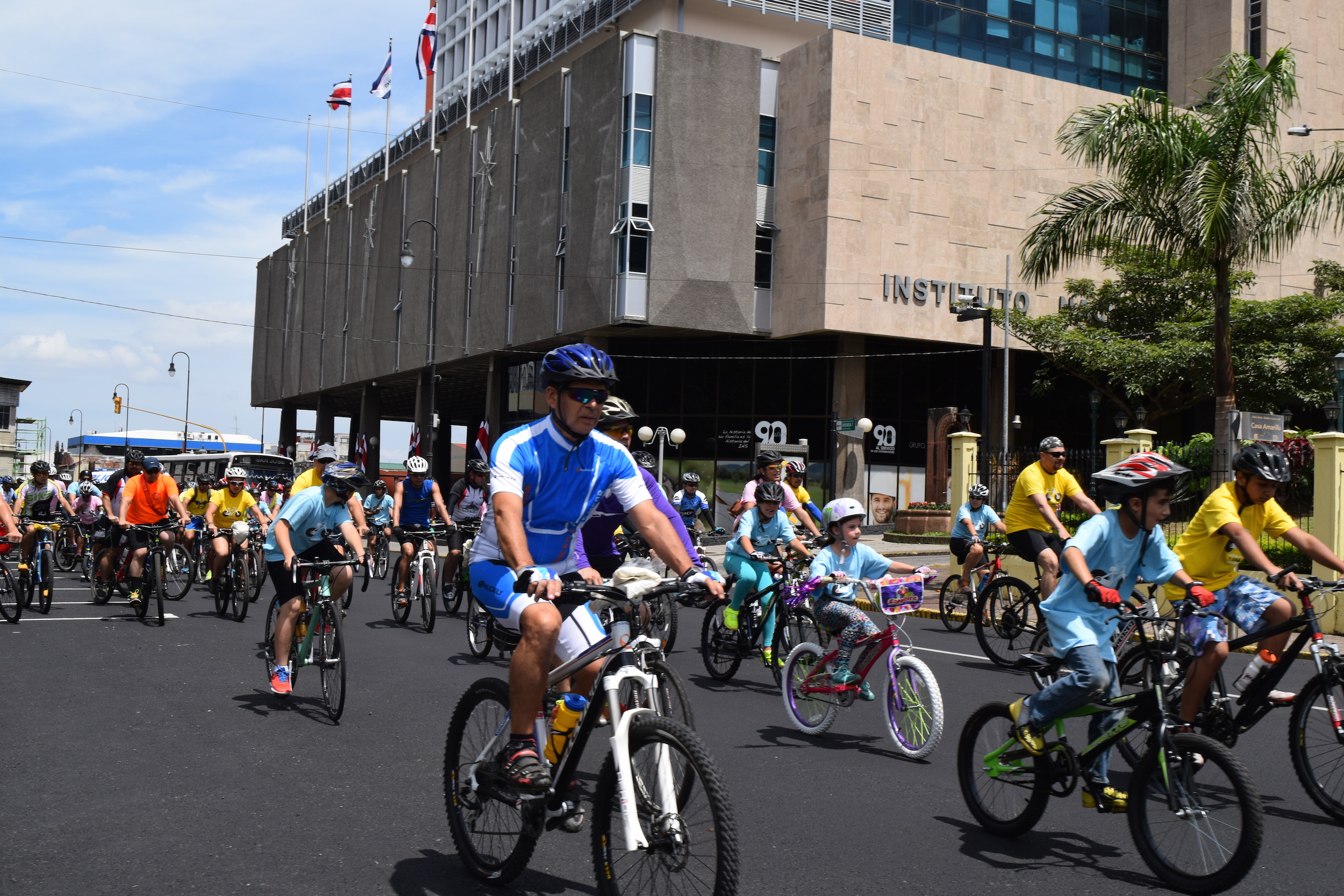 Este domingo se realizó la “cleteada” por Chepe con Oreo