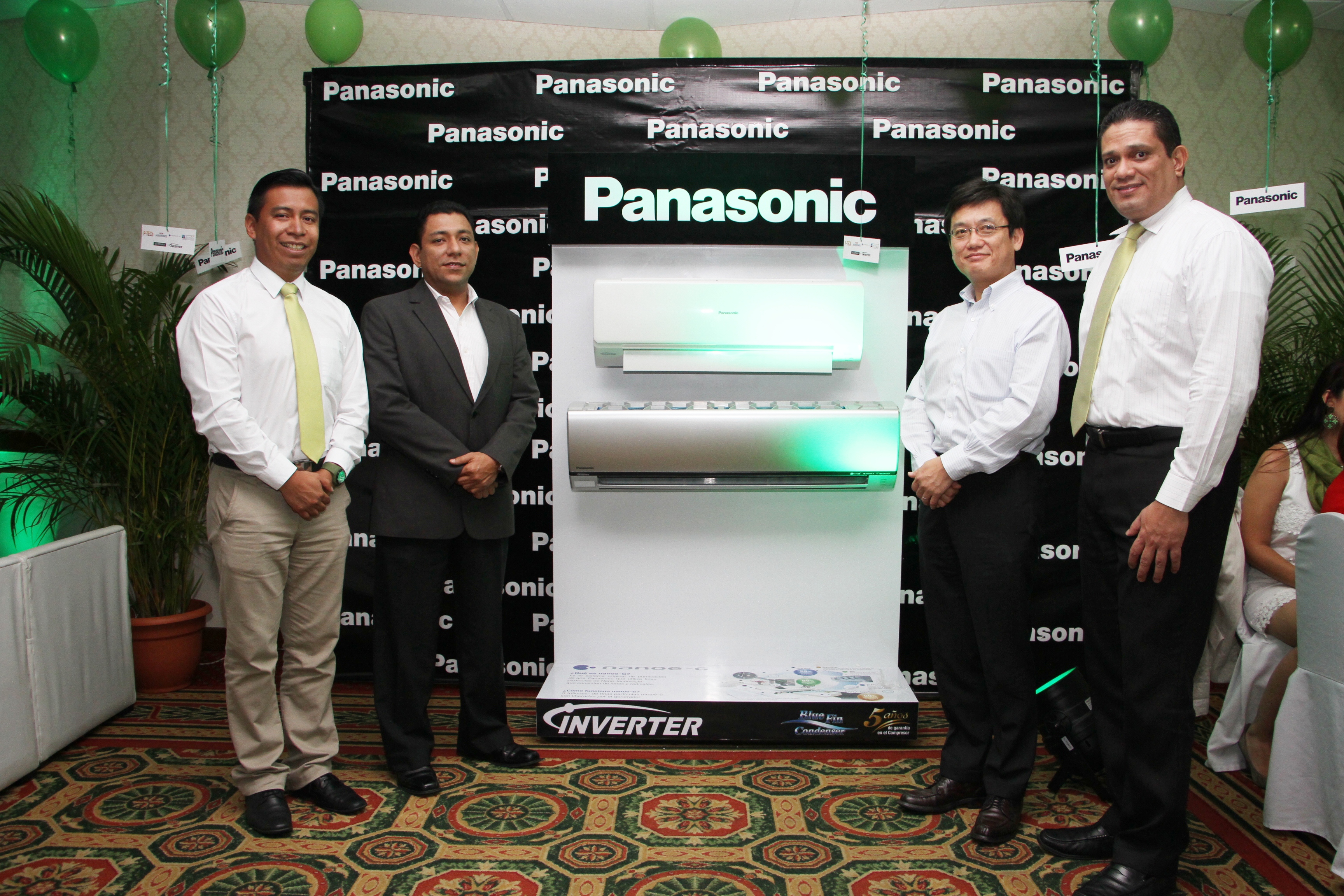 Panasonic presenta aires acondicionados que ahorran energía