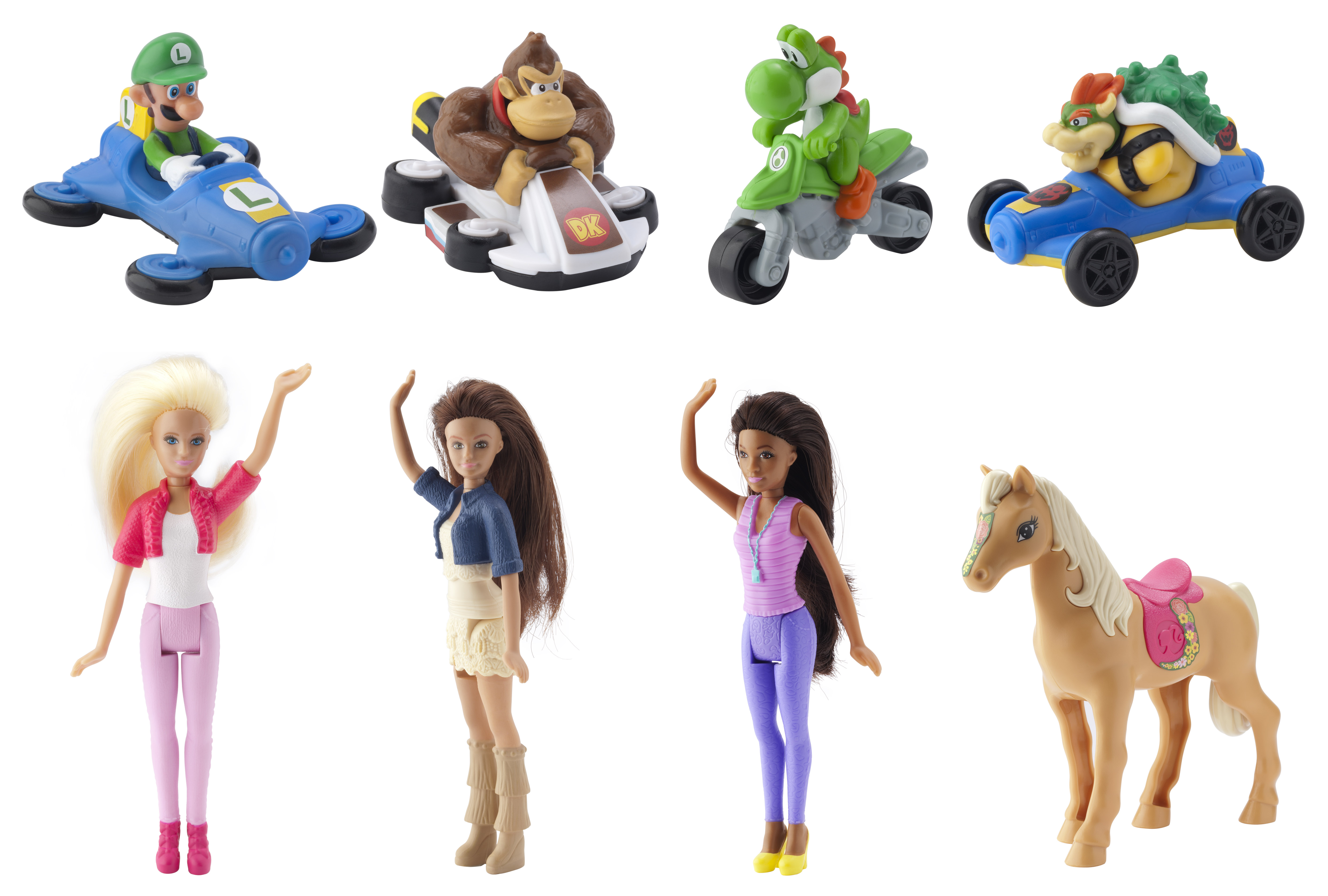 Barbie y Mario Kart, dos grandes en McDonald’s