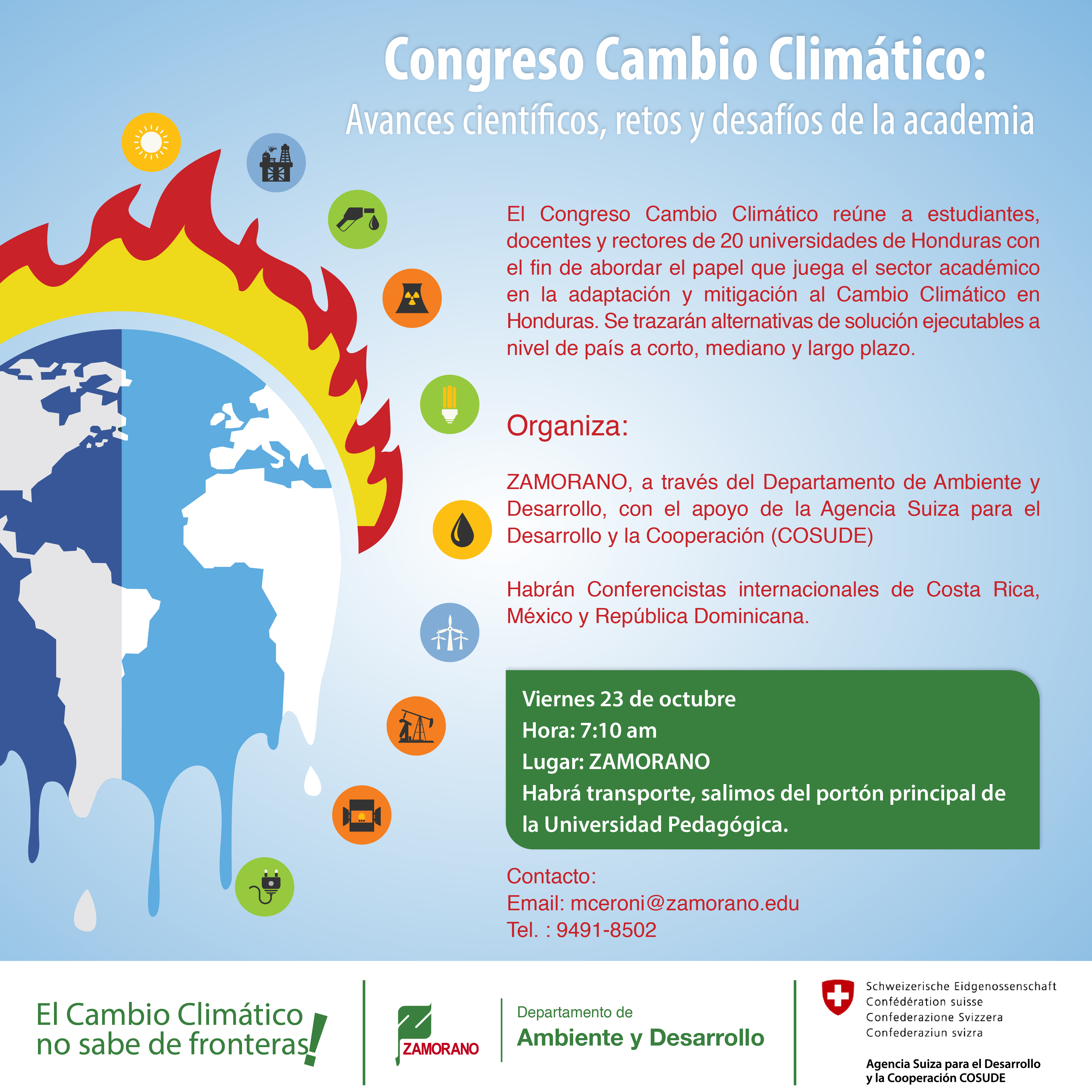 Congreso de Cambio Climático en Honduras