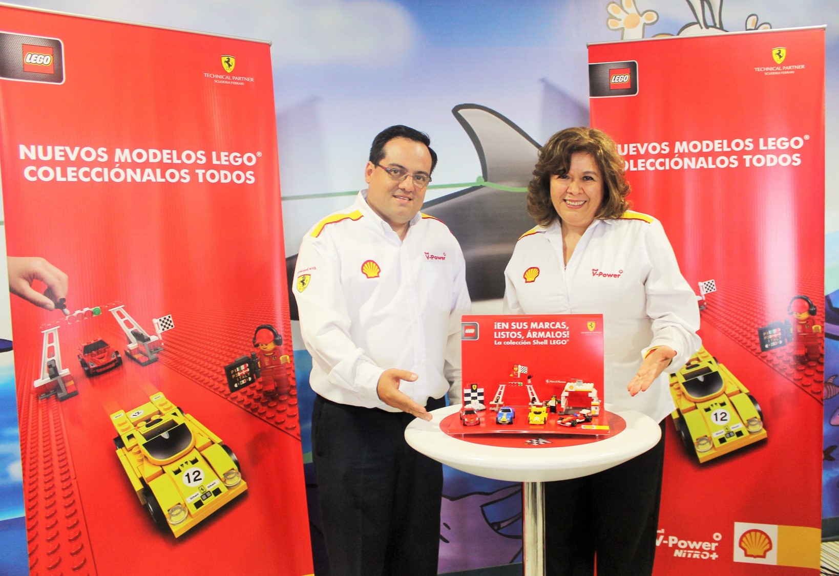 Colección exclusiva Shell Ferrari Lego en Guatemala