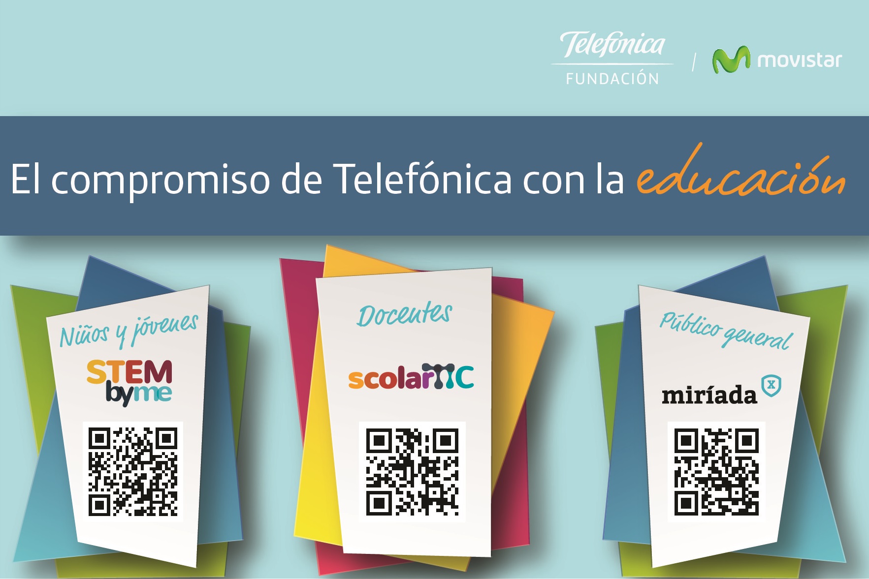 Telefónica presenta tres plataformas de educación gratuita online