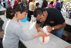 Hacer un muñeco de nieve será posible en este parque.