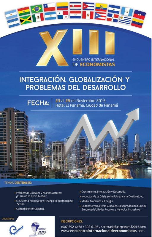 XIII Encuentro Internacional de Economistas 2015 Panamá