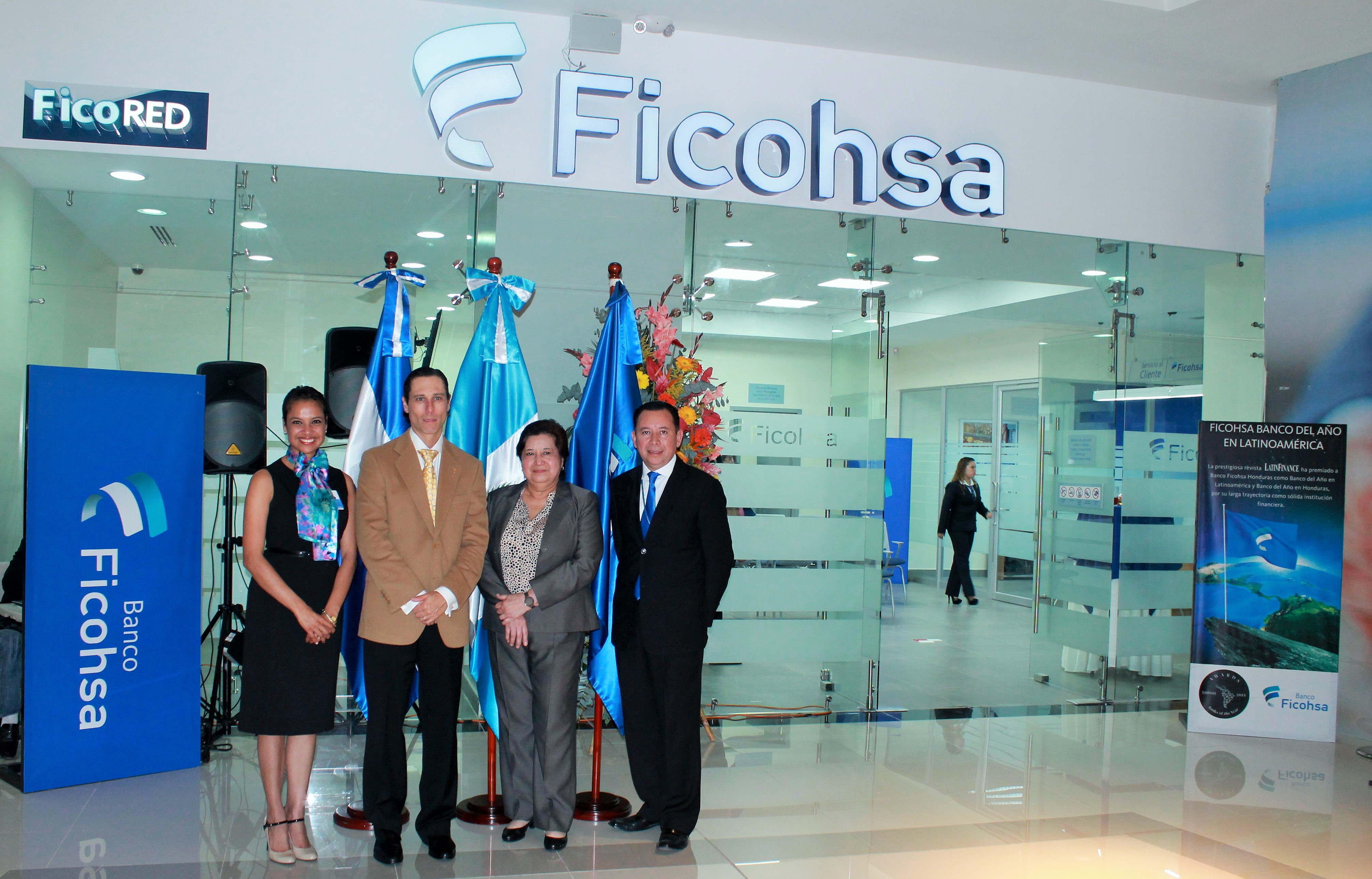 Ficohsa inaugura en Guatemala nueva sucursal en Naranjo Mall