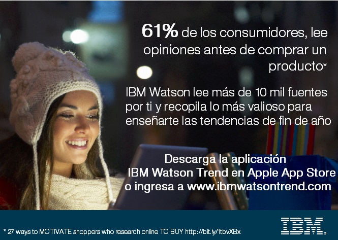 IBM Watson te cuenta cuáles son los regalos tendencia este fin de año