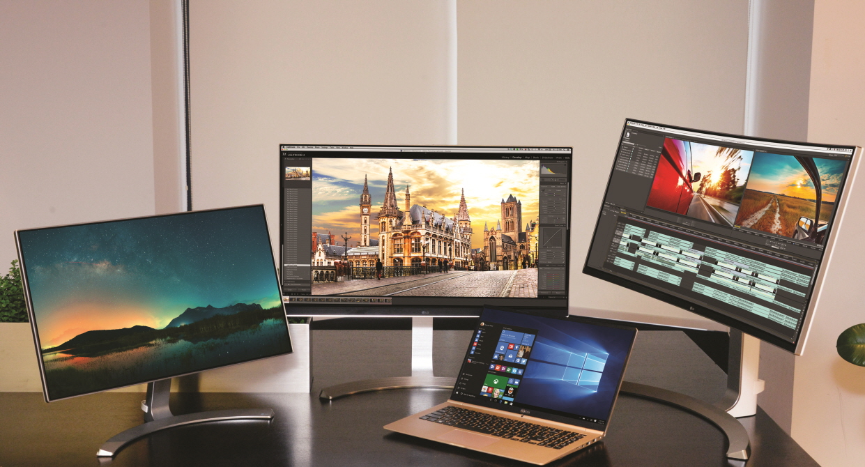 Nuevos e impresionantes monitores de LG y PCS