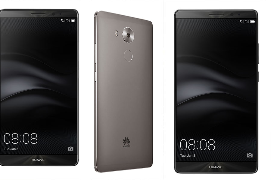 Huawei presenta su nuevo smartphone, Mate 8, en el CES 2016