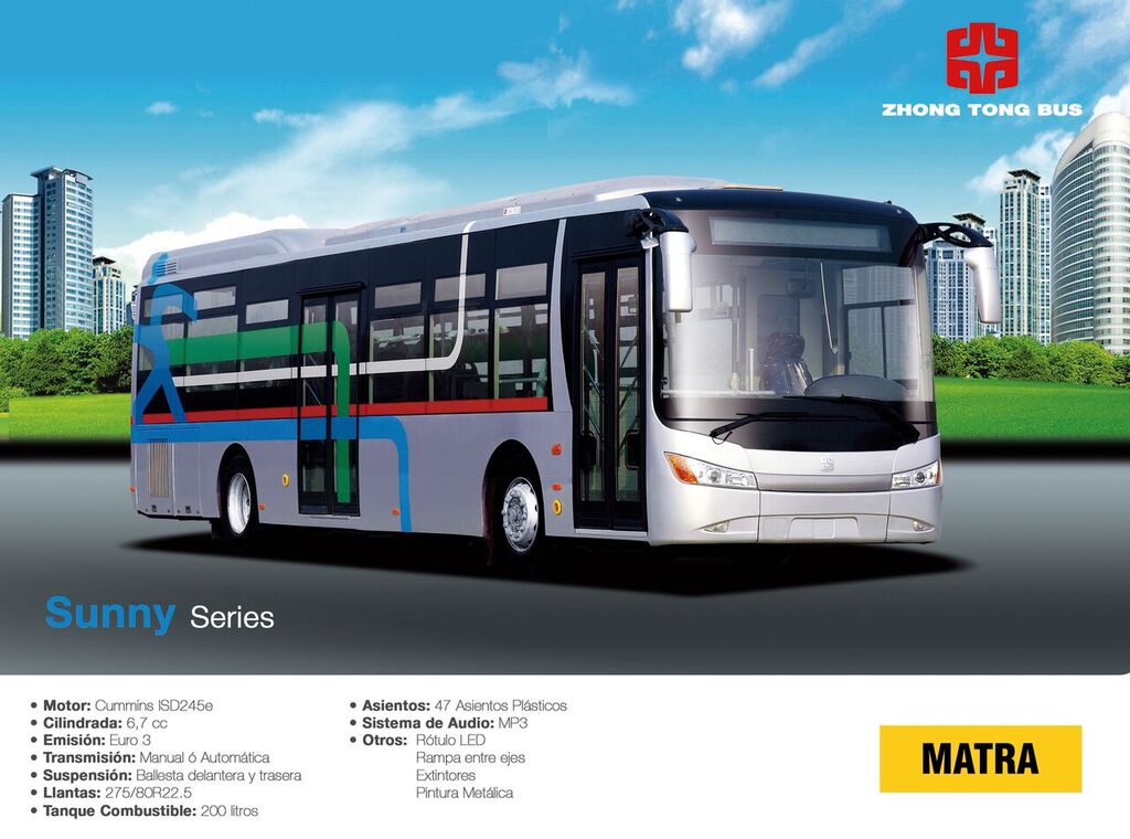 Matra incorpora venta de buses a su cartera de productos