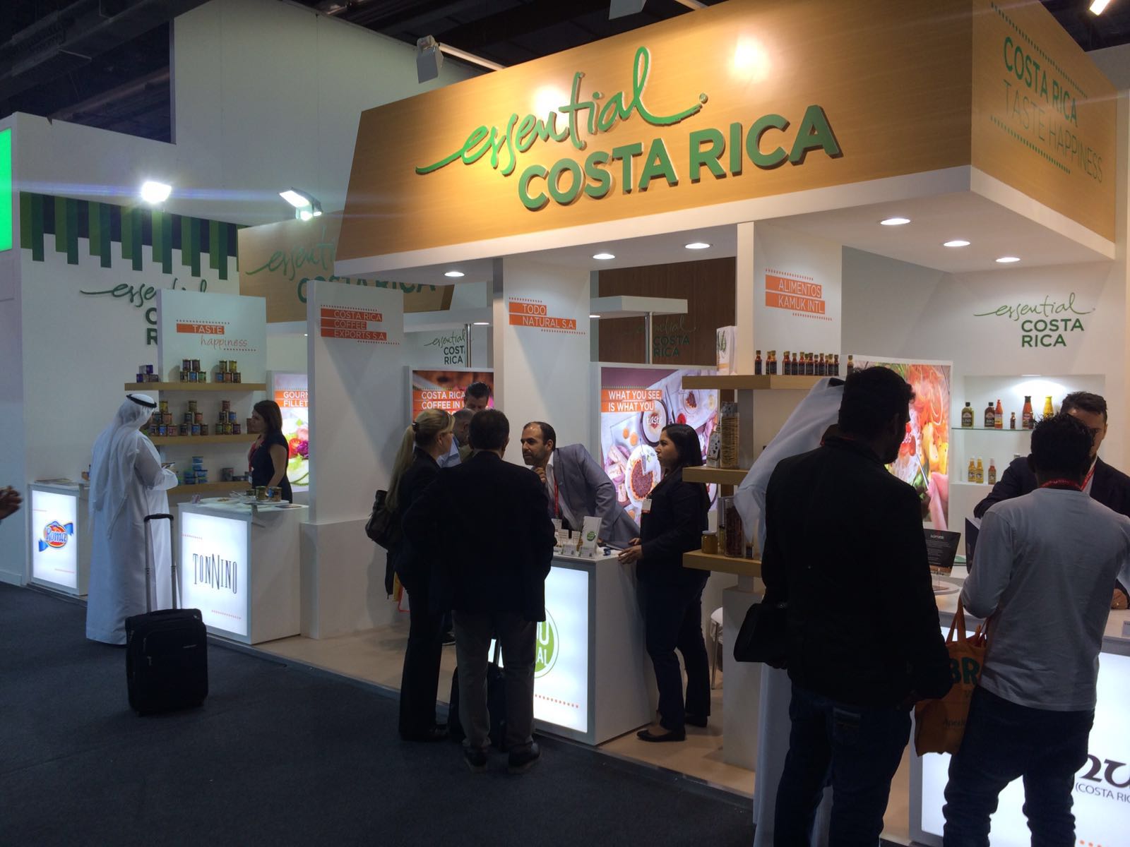 Costa Rica participa por primera vez en una feria en Medio Oriente