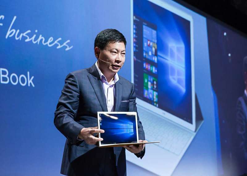 Huawei presenta su MateBook en el MWC 2016