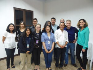 El evento conto con la activa participación del artista Carlos Chávez.