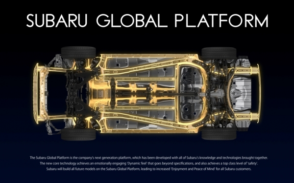 Plataforma global Subaru permitirá reducir costos y mejorar los niveles de seguridad