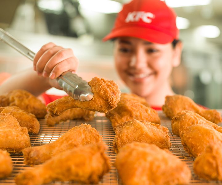 KFC calidad en cada platillo