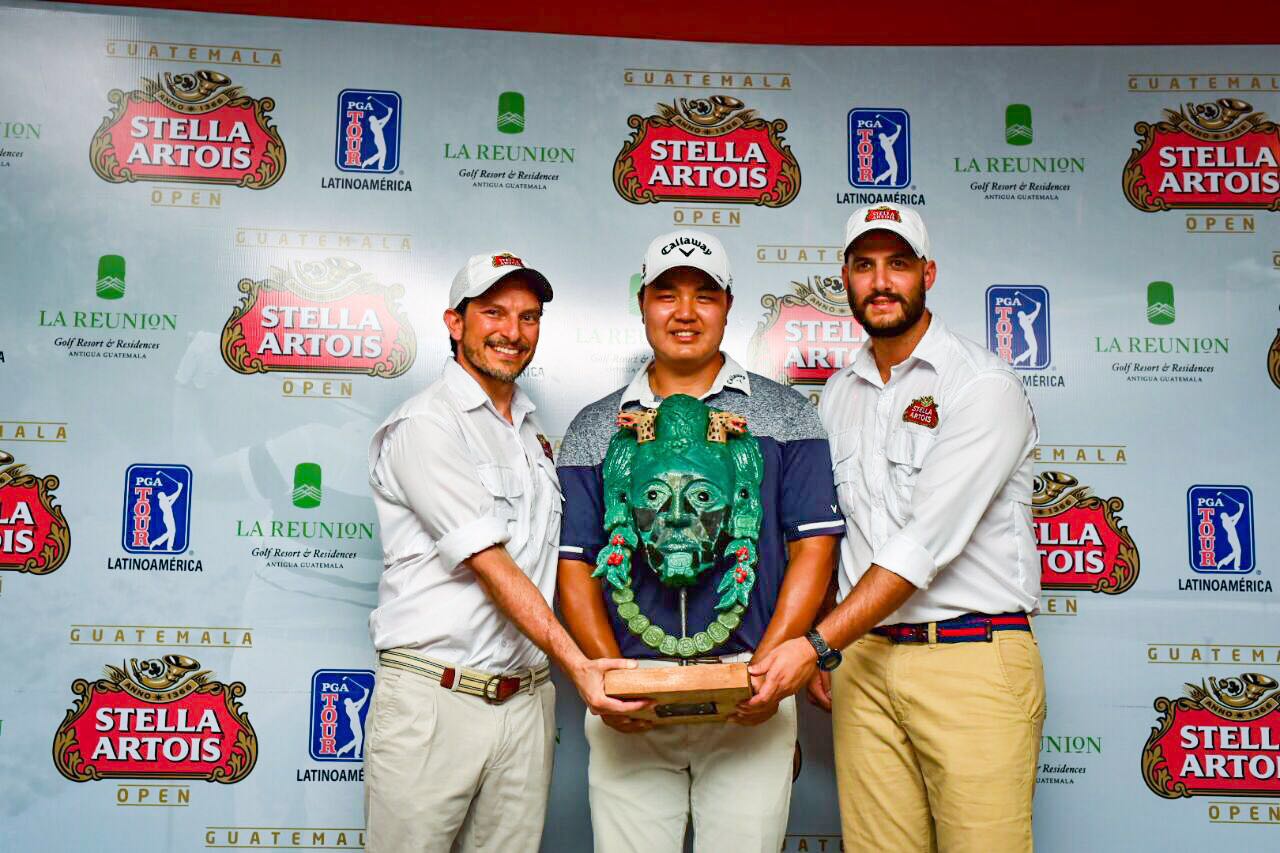 John Young Kim, nuevo campeón del Guatemala Stella Artois Open 2016