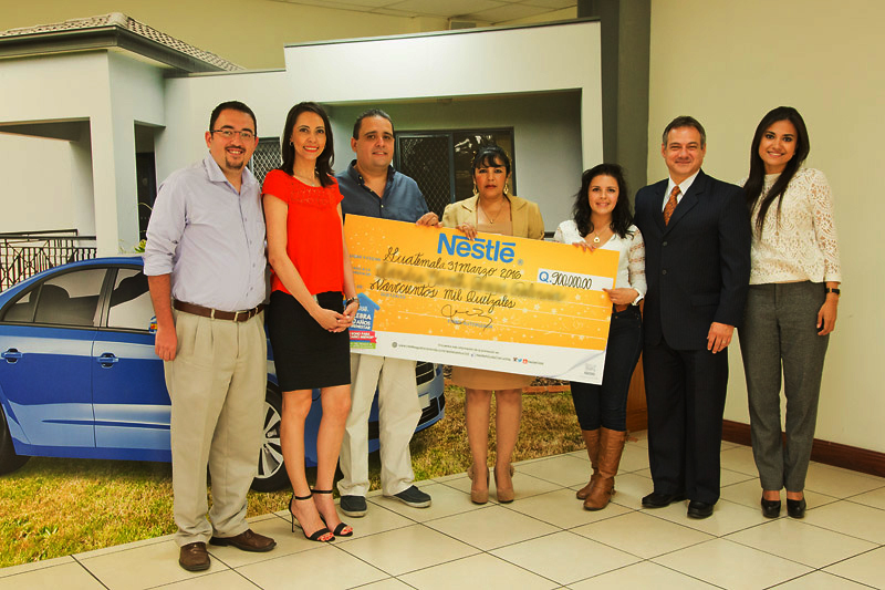 Nestlé anuncia ganador de su promoción de aniversario en Guatemala