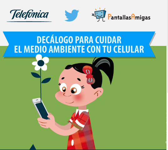 Telefónica y PantallasAmigas lanzan campaña para el cuidado del medio ambiente