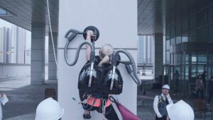 Momentos en que iniciaba su ascenso.