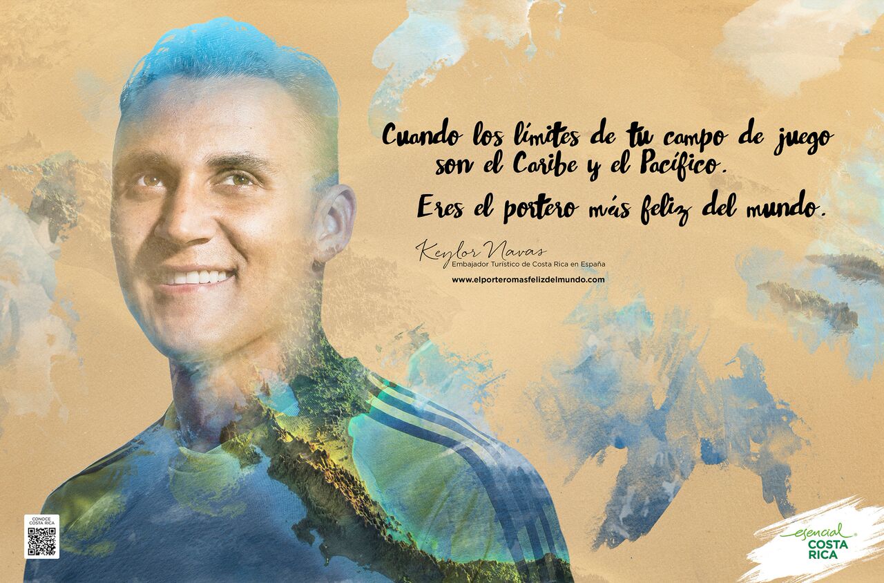 ICT lanza campaña con Keylor Navas para promocionar a Costa Rica en España